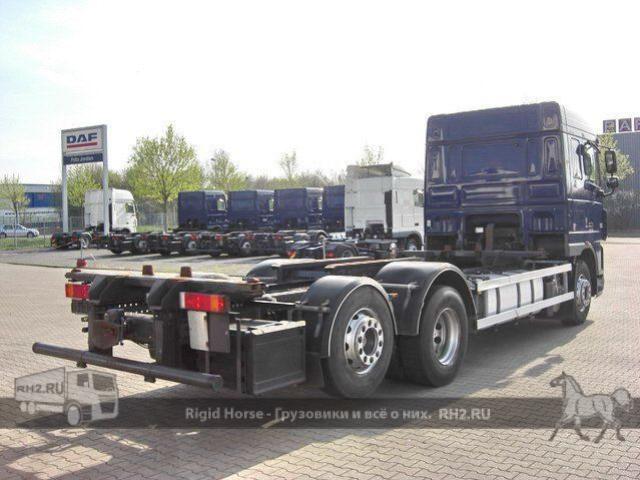 Европейские грузовики DAF XF105 410 вид сзади