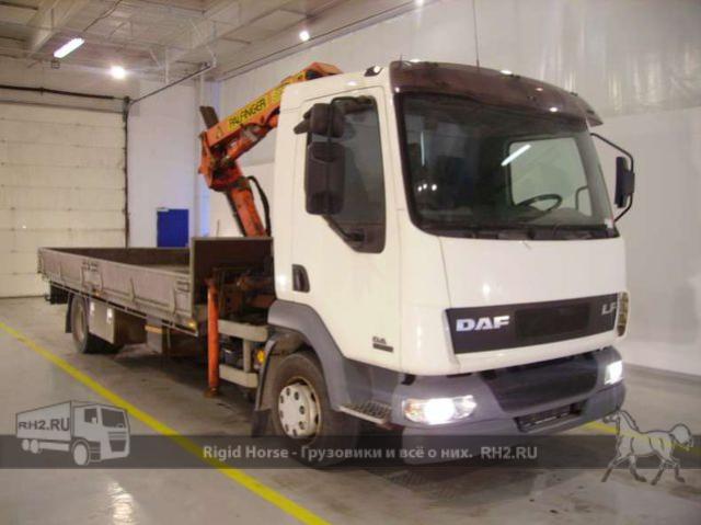 Европейские грузовики DAF FA LF 45.220 lad+kran