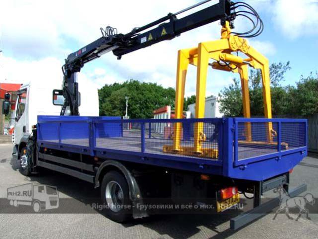 Европейские грузовики DAF LF45-150, 12 tonne Crane Lorry вид сбоку