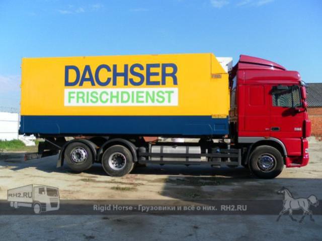 Европейские грузовики DAF XF 105.460 вид сбоку