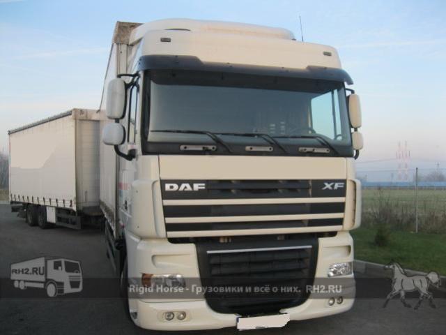 Европейские грузовики DAF XF105.460 вид спереди