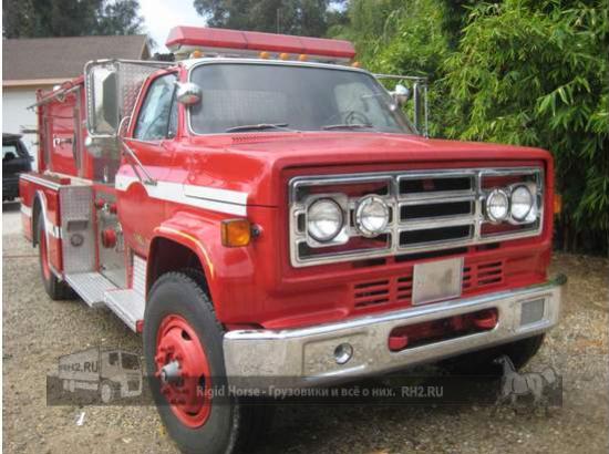 Пожарные грузовики GMC BURTON FIRE RE