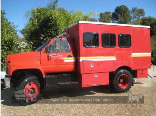 Пожарный грузовик GMC Top Kick
