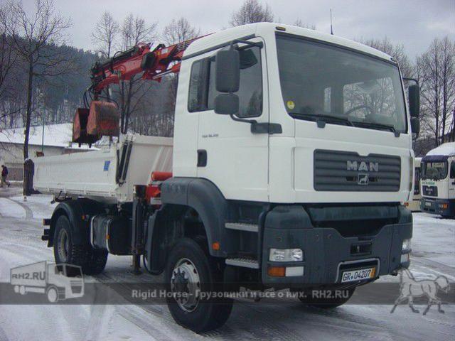 Европейские грузовики MAN 18.310 TGA wywrotka