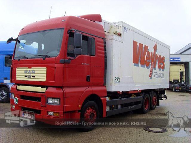 Европейские грузовики MAN 26 440 вид сбоку