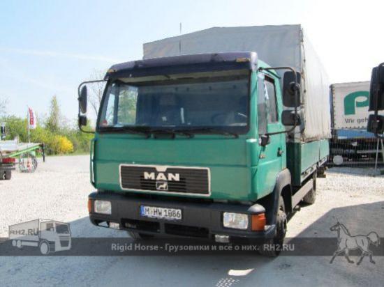 Европейские грузовики MAN L2000/L33 8.163 L вид спереди