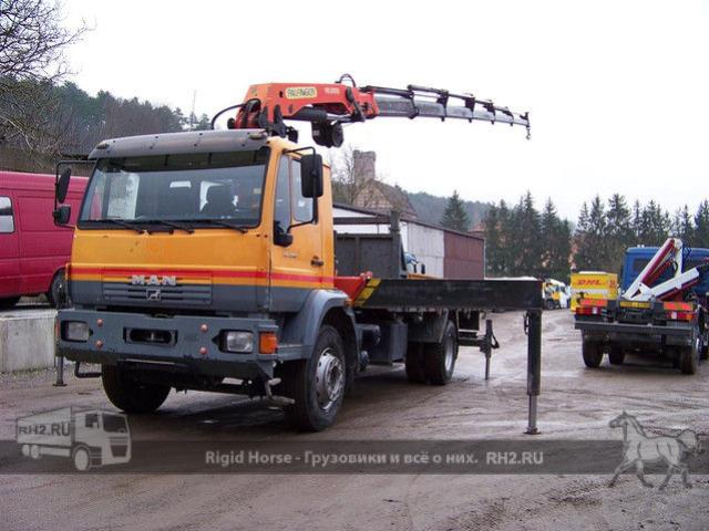 Европейские грузовики MAN LE 280 - Palfinger PK 27000 - FUNK