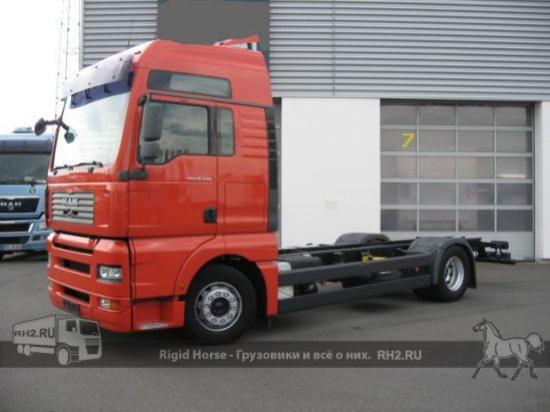 Европейские грузовики MAN TGA 18.440 LL XXL вид сбоку