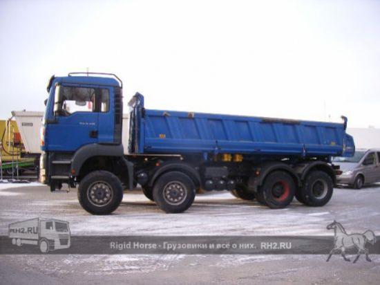 Европейские грузовики MAN TGA 35.430 вид сбоку