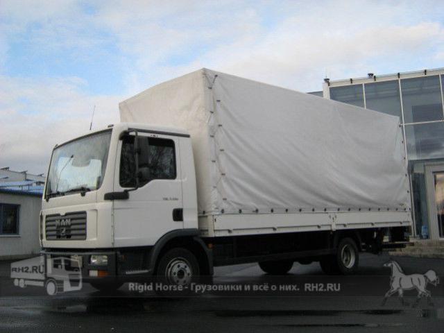 Европейские грузовики MAN TGL 7.150 вид сбоку
