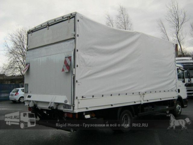 Европейские грузовики MAN TGL 7.150 вид сзади