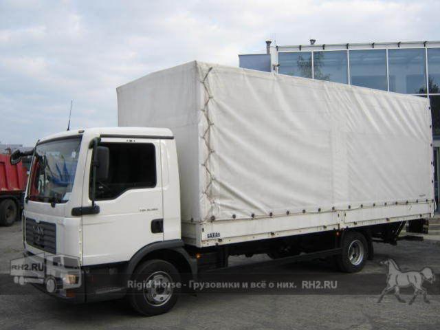 Европейские грузовики MAN TGL 8.180 вид сбоку