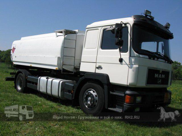 Европейские грузовики MAN 19.342 Tankwagen вид сбоку