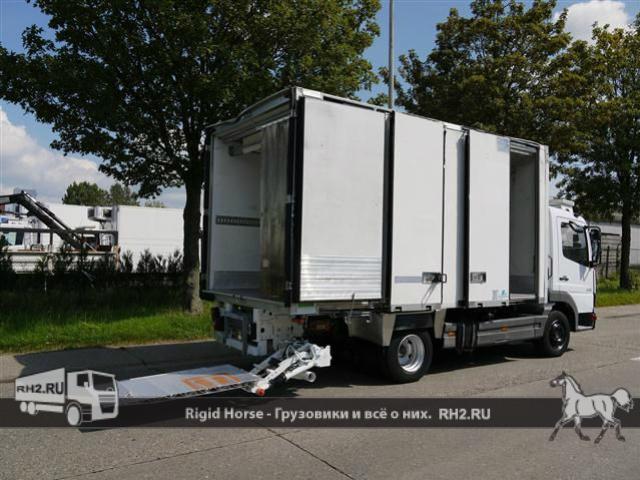 Европейские грузовики MERCEDES BENZ 815 ATEGO вид сзади