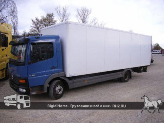 Европейские грузовики MERCEDES BENZ ATEGO 818