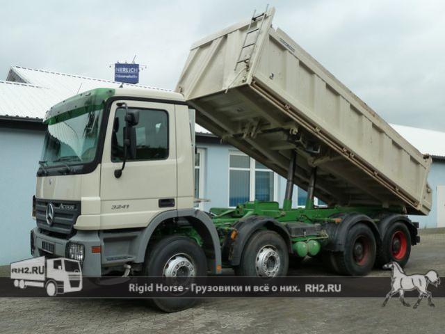 Европейские грузовики MERCEDES BENZ DB 3241 вид сбоку