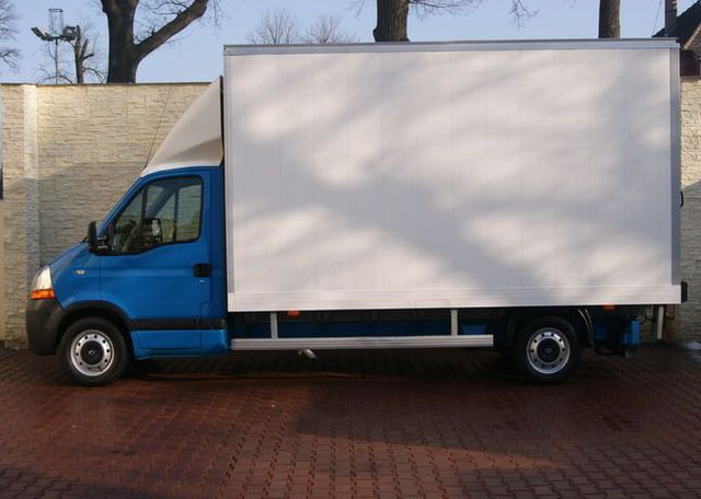 Европейские грузовики RENAULT MASTER 2.5 DCI KONTENER WINDA