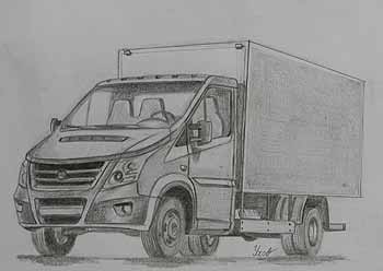 Каким будет малотоннажный грузовик ГАЗель-Next? 