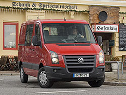 Фургоны Volkswagen Crafter комплектуются только Евро 5