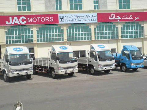 JAC Motors начинают бизнес на рынке Омана