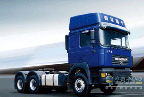 Серию тяжелых грузовиков JNP4250FD строят под брендом Youngman
