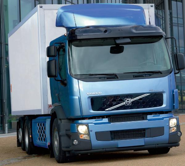 новая модель грузовых автомобилей с гибридным проводом Volvo FE Hyrbid
