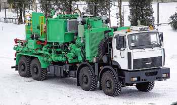 Цементировочный грузовик - новинка от ФиДМАШ - грузовые автомобили Разное фото