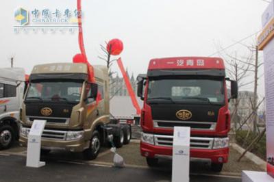 Презентация грузовика J6F LT компании FAW Jiefang в Чэнду 