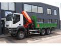 грузовые автомобили Разное - Бортовой грузовик с краном IVECO TRAKKER 350 6X6 С PALFINGER PK 44002 